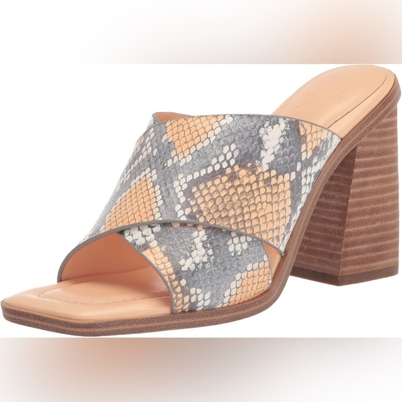 NEW Marc Fisher LTD Barli Snakeskin Heel - Picture 2 of 8